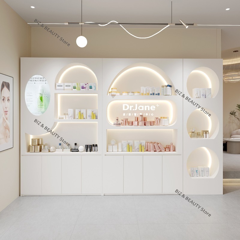 Luxury Skincare Display - Luxury High End Cosmetic Display Cabinet