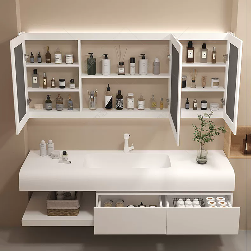 Drawers Paper Bathroom Cabinet - đánh giá và giá Luxury Skincare Display