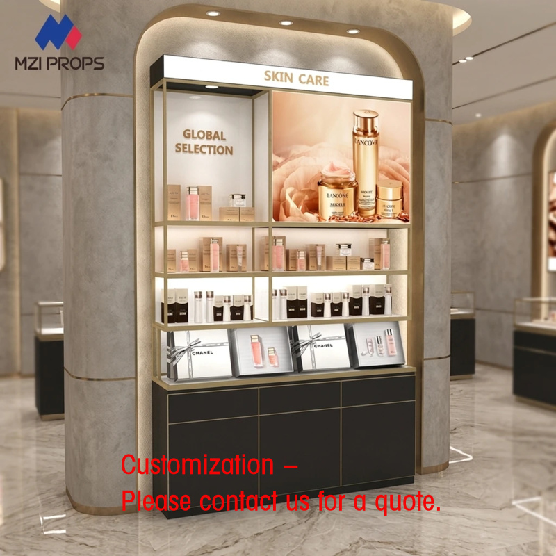 custom.Custom Cosmetic Display - đánh giá và giá Luxury Skincare Display