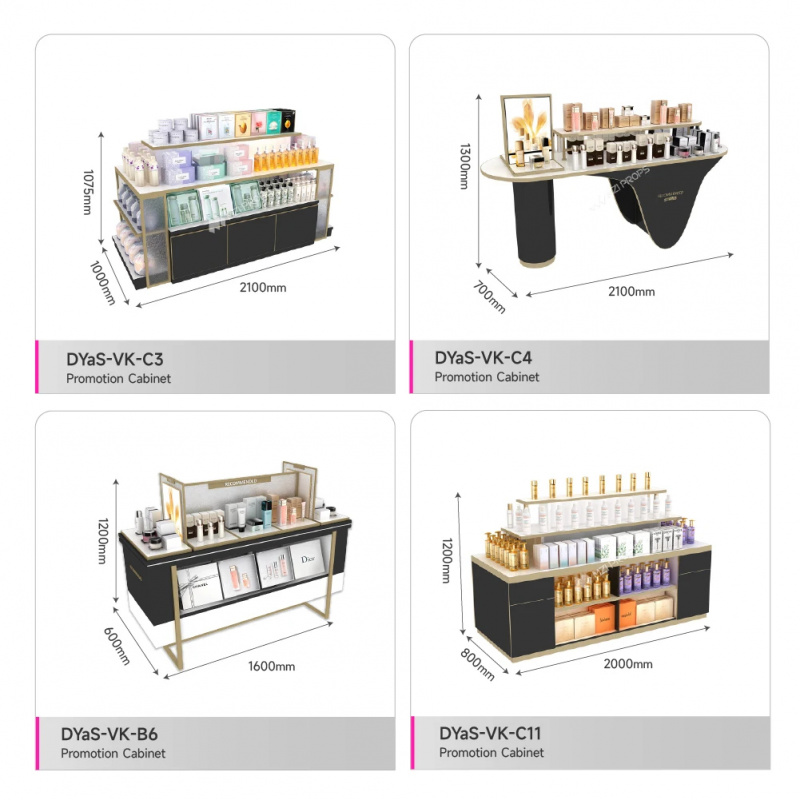 custom.Custom Cosmetic Display - đánh giá và giá Luxury Skincare Display