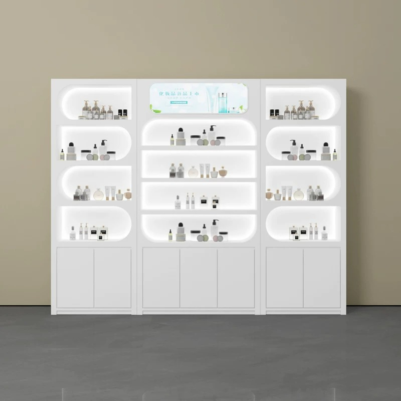 Nordic Minimalist Beauty Salon - đánh giá và giá Luxury Skincare Display