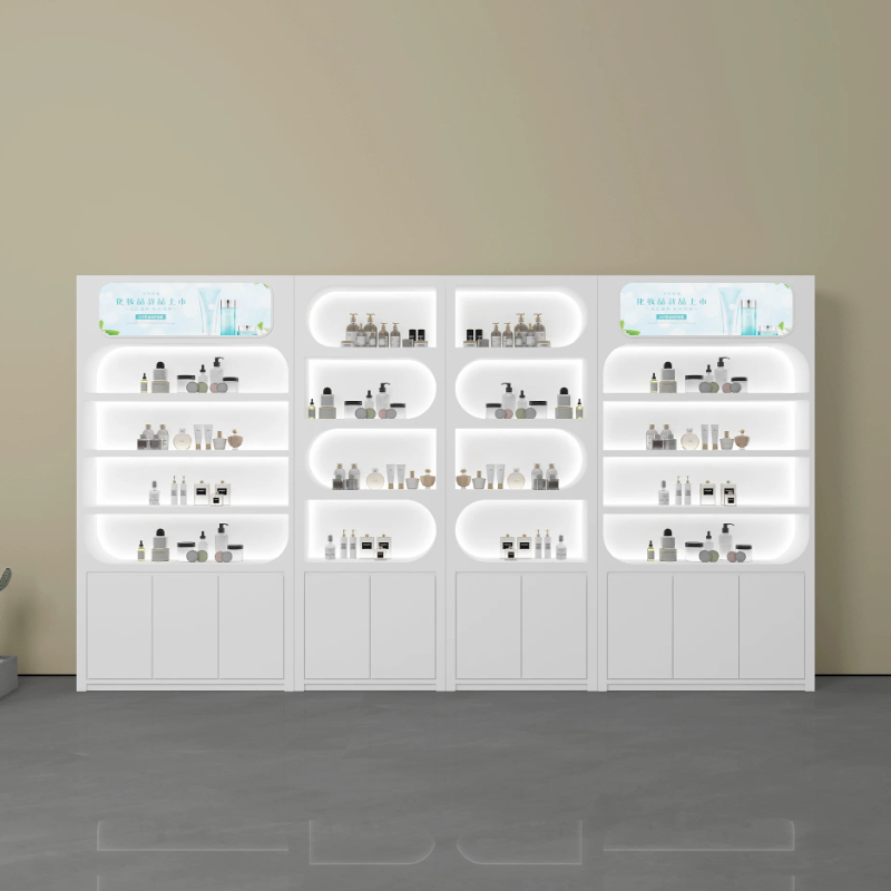 Nordic Minimalist Beauty Salon - đánh giá và giá Luxury Skincare Display